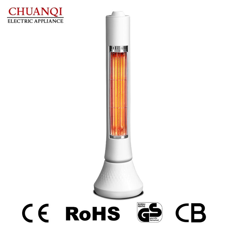 Chauffage au carbone 400 W 1 tube avec fonction oscillante