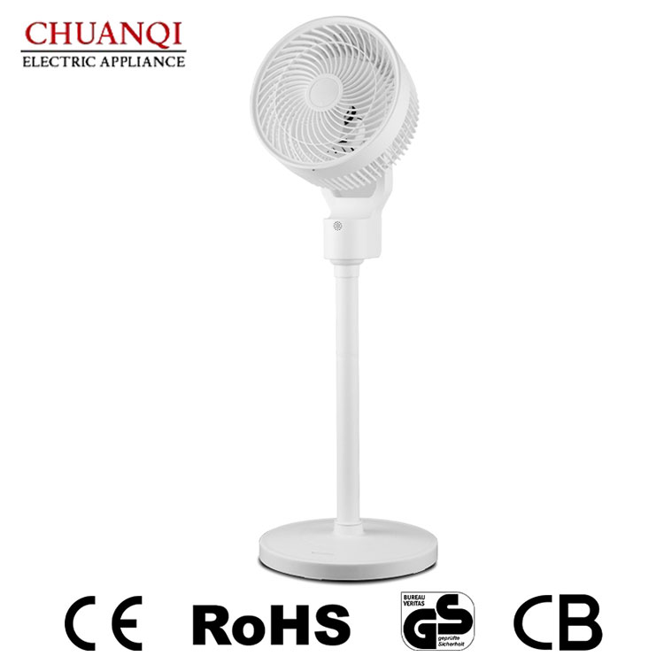 Commande manuelle du ventilateur sur pied du circulateur d'air